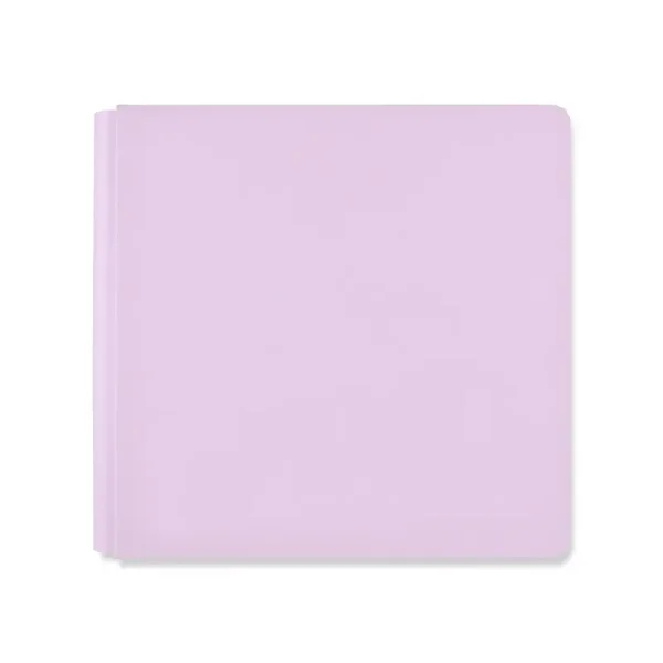 12x12 Solid Bookcloth Album Cover - Lavender Dust