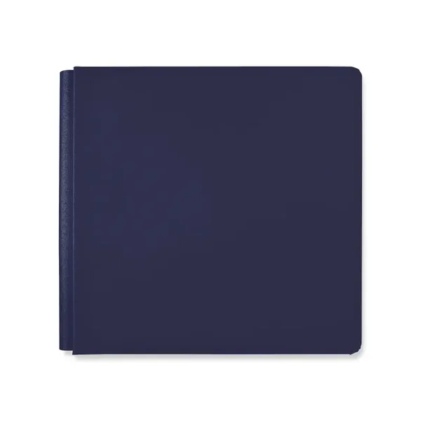12x12 Solid Bookcloth Album Cover - Navy