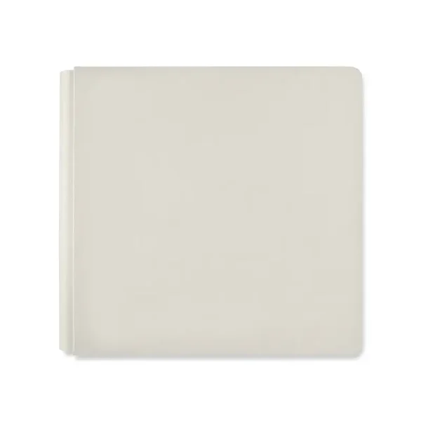 12x12 Solid Bookcloth Album Cover - Pebble Gray
