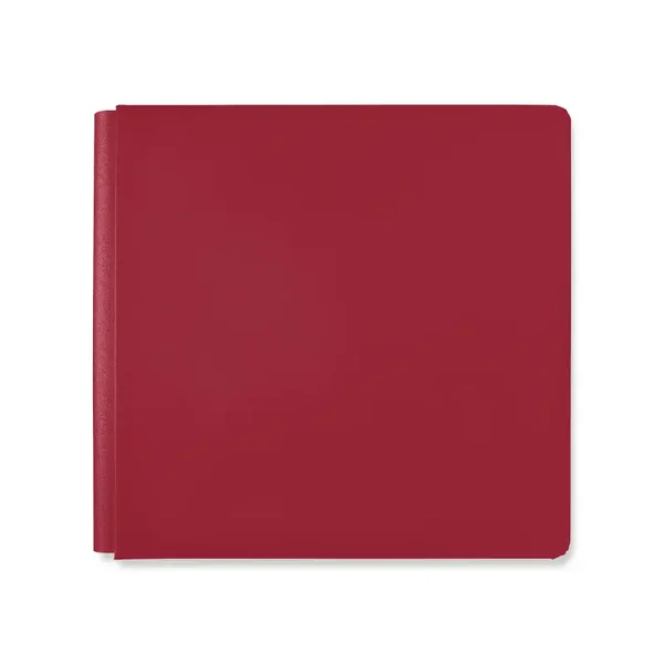 12x12 Solid Bookcloth Album Cover - Ruby