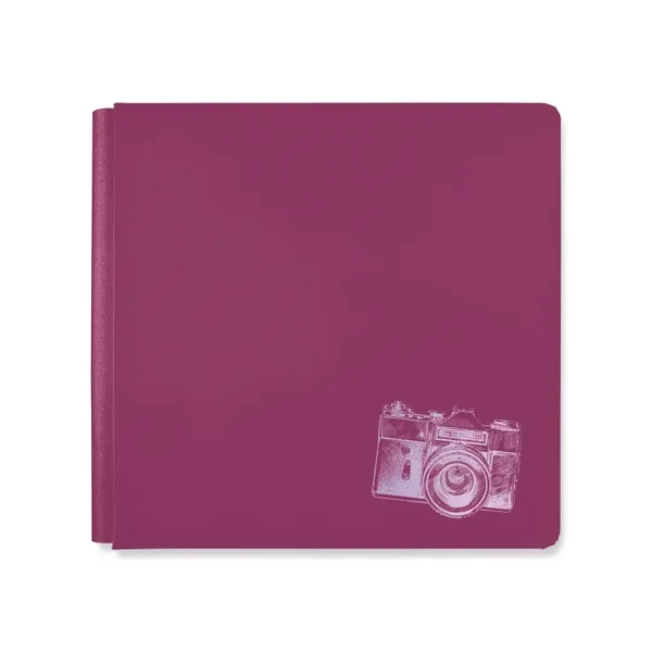 12x12 Uncharted Foiled Album Cover - Deep Orchid