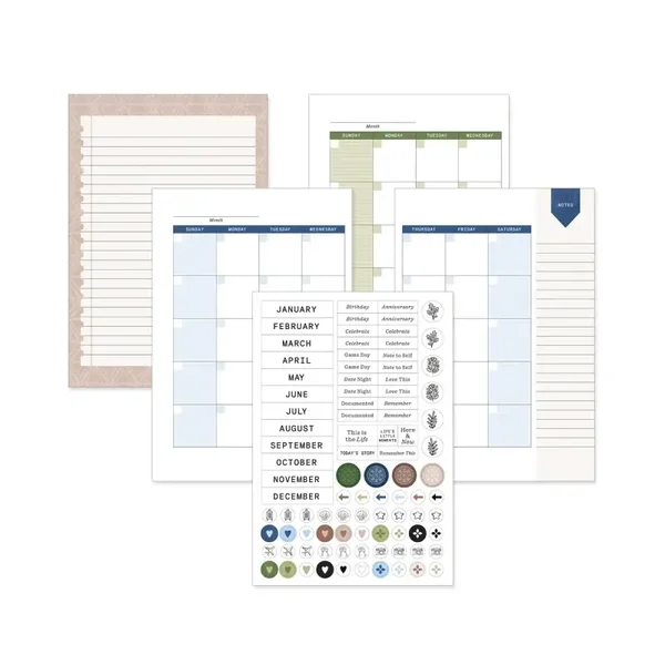 2027 Scrap Journal Planner Kit
