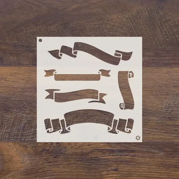 Inking Stencil - Banners