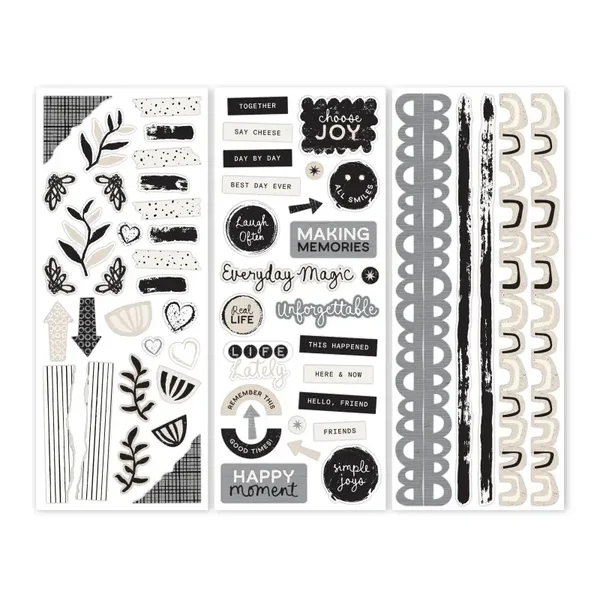 Blackout Brush Stickers (3/pk)
