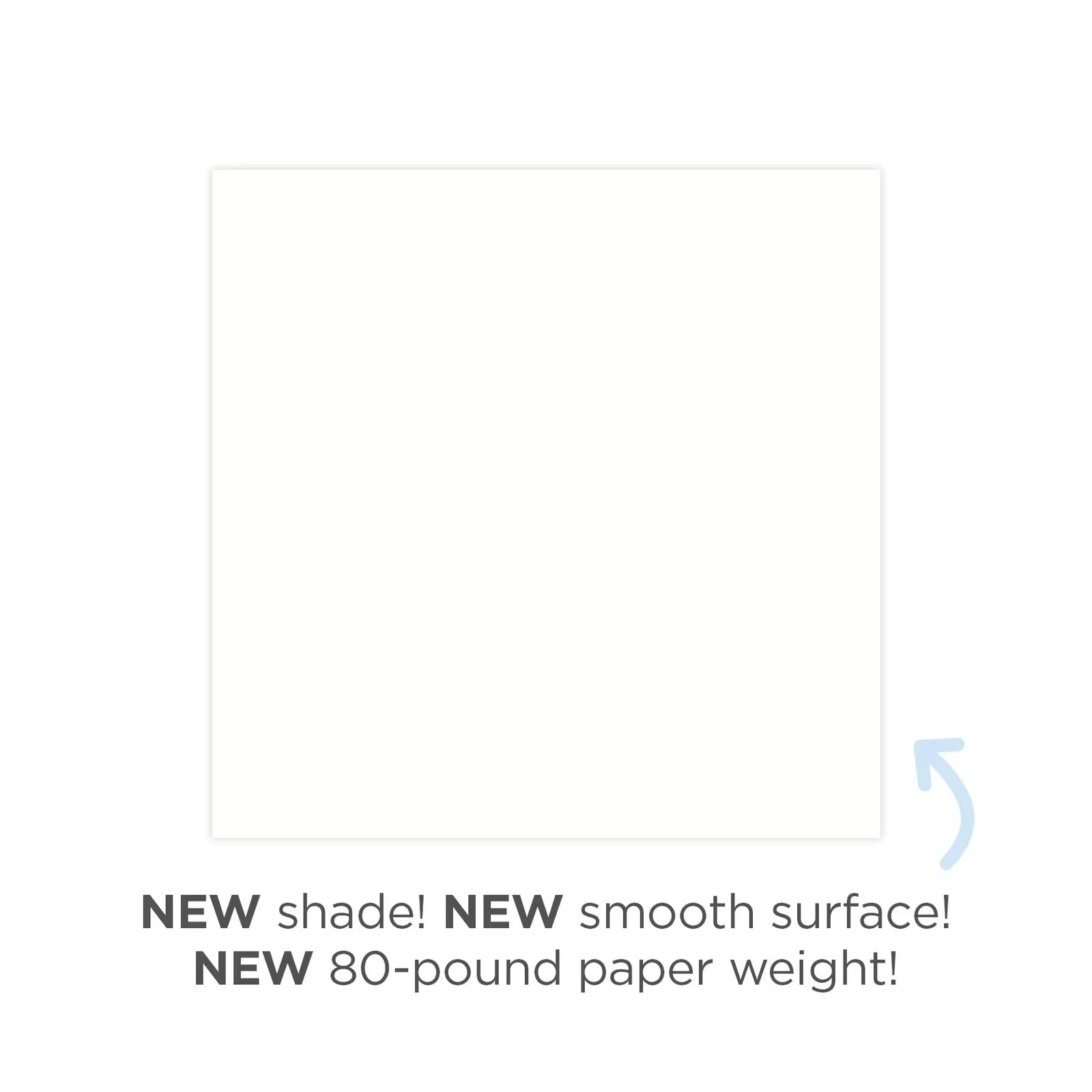 Bright White Cardstock (10/pk)