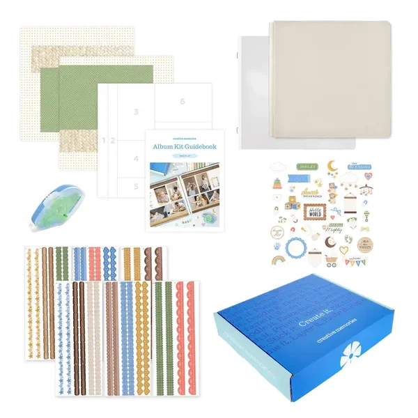 Album Kit: Bundle of Joy - Pebble Gray