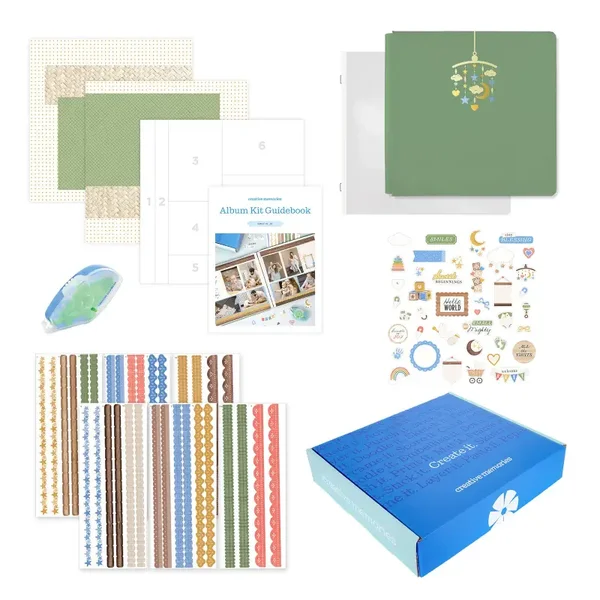 Album Kit: Bundle of Joy - Spruce Green