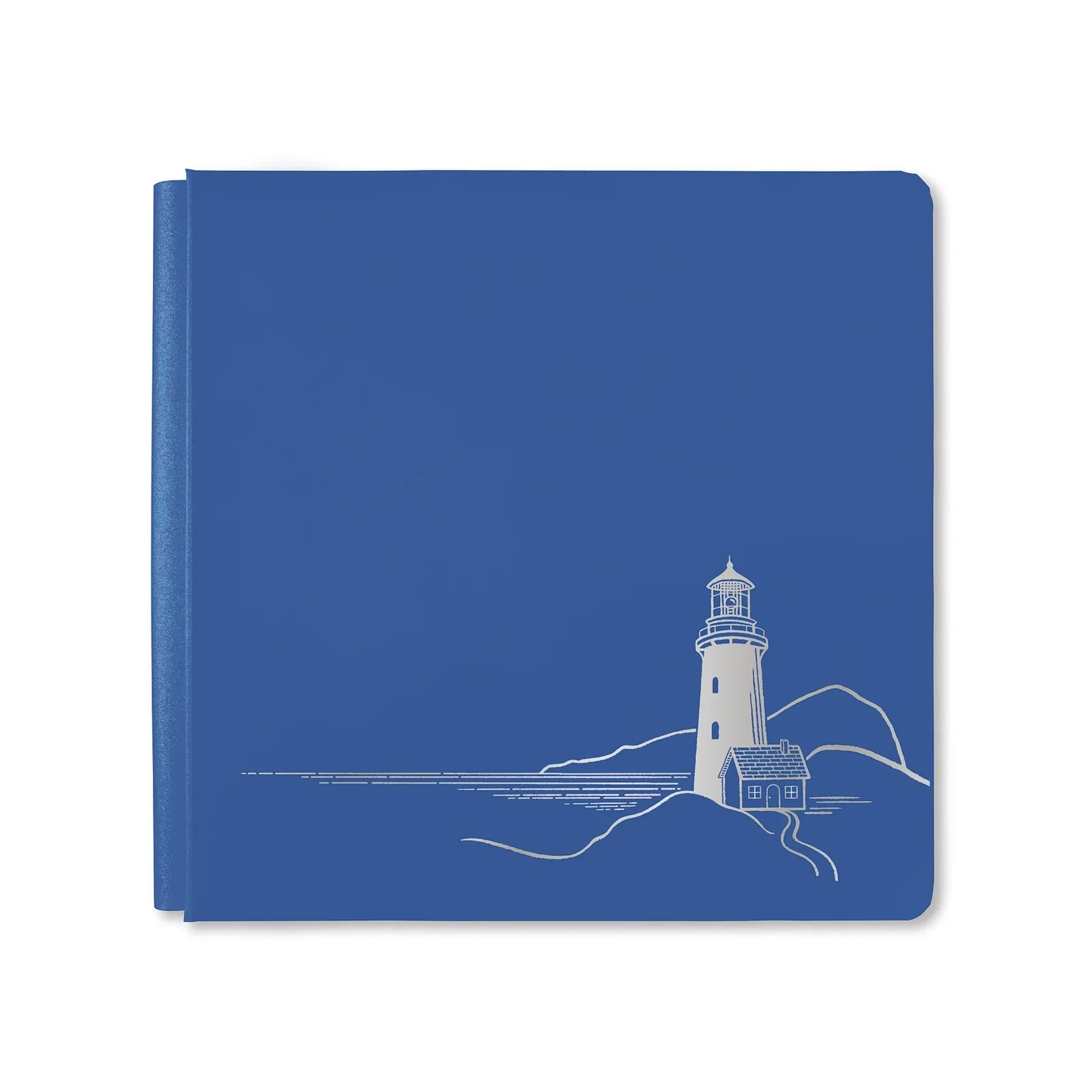 12x12 Foiled Album Cover - By the Seashore (Classic Blue)