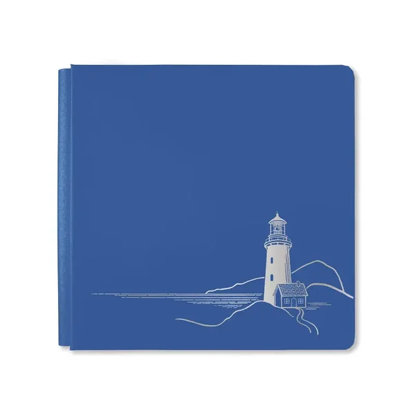 12x12 Foiled Album Cover - By the Seashore (Classic Blue)