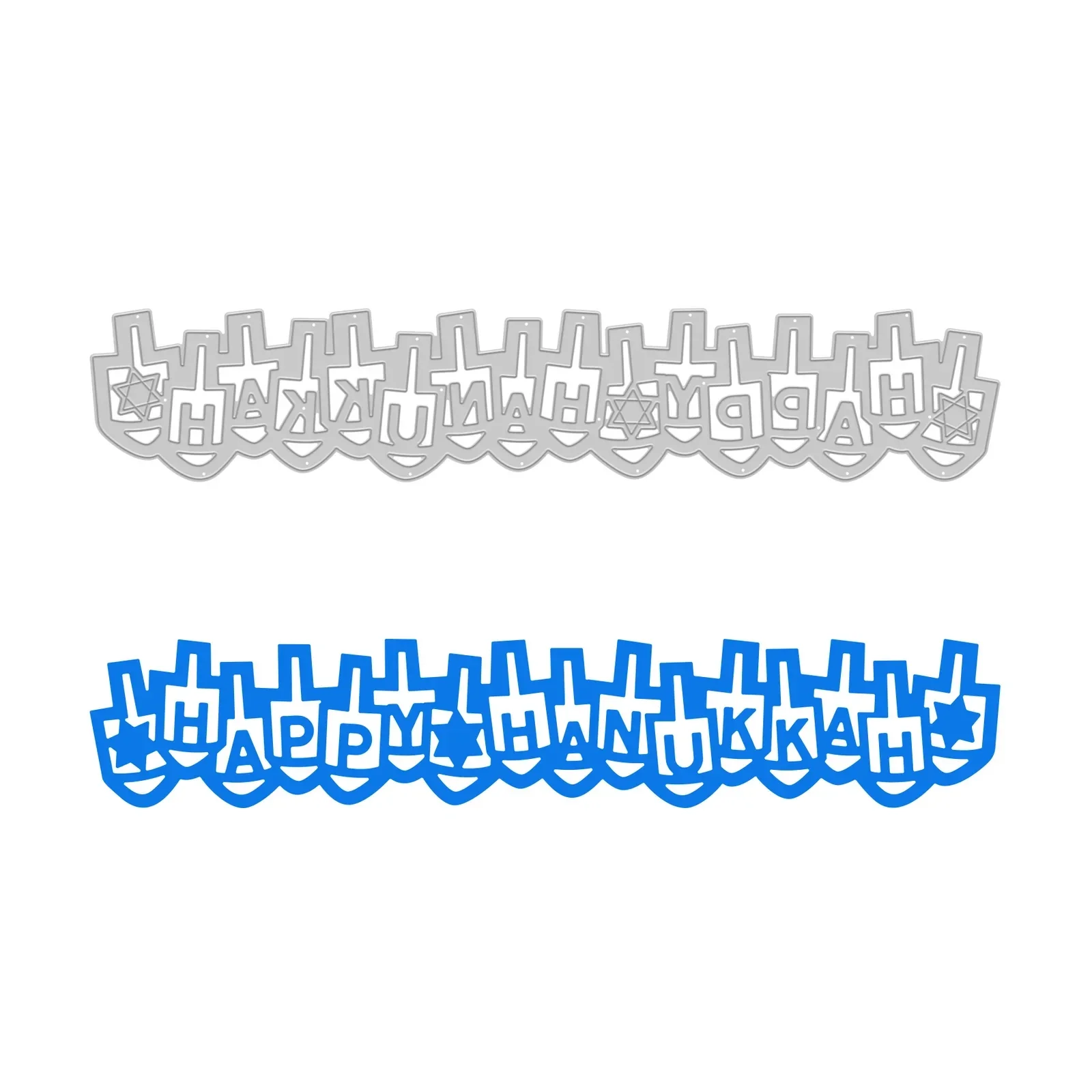 Die-Cutting Border - Happy Hanukkah