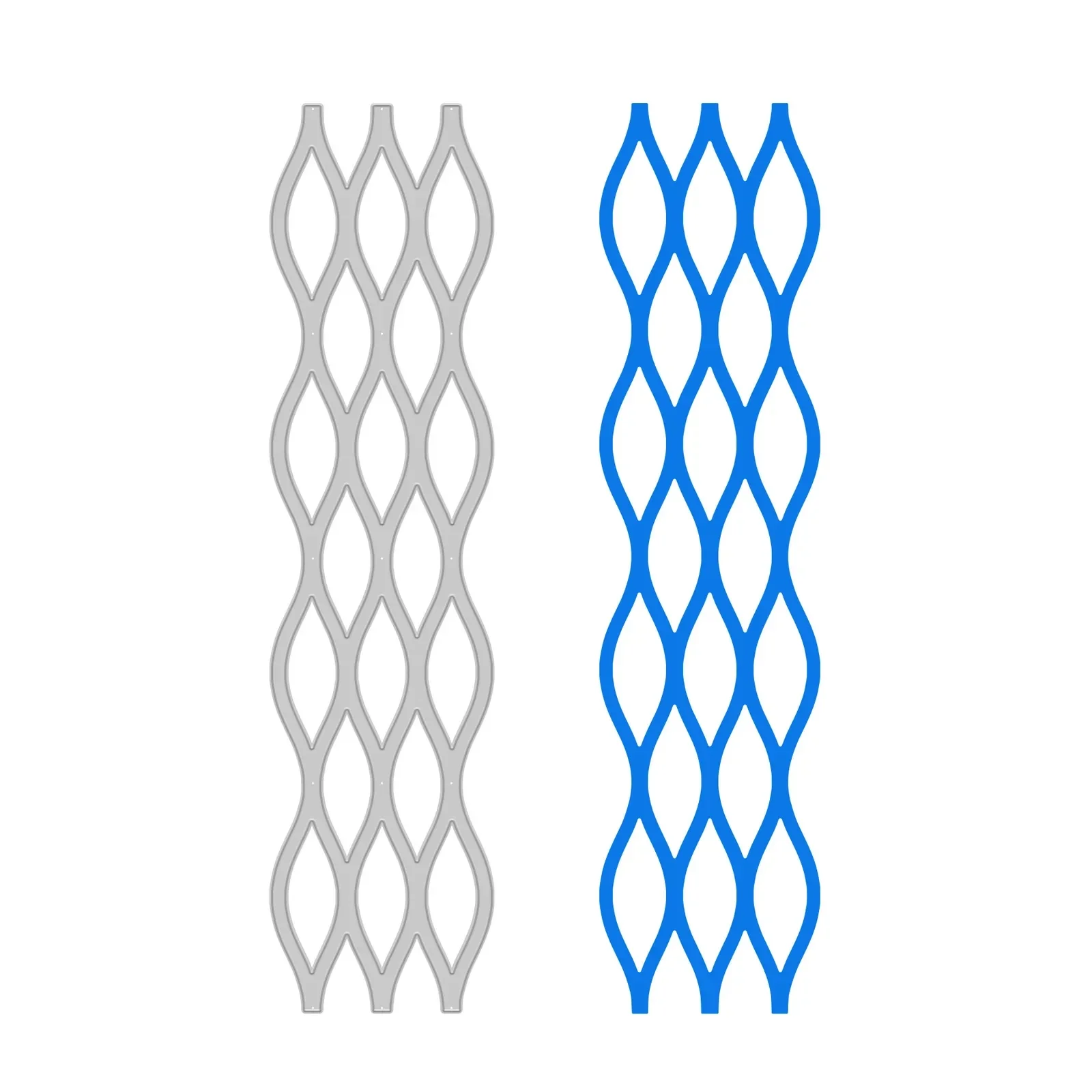 Die-Cutting Border - Lattice Wave