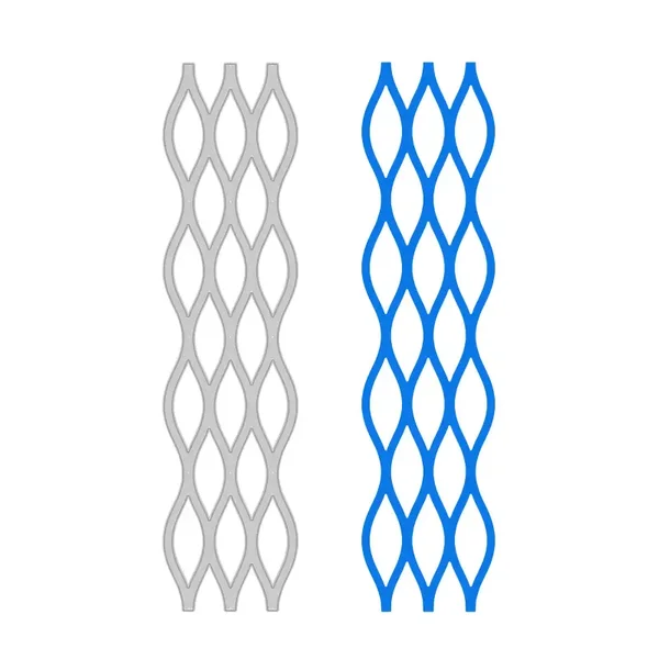 Die-Cutting Border - Lattice Wave