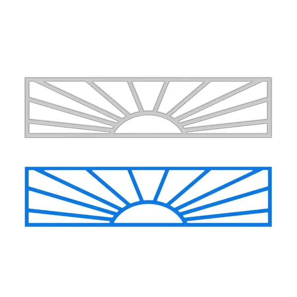Die-Cutting Border - Sunbeam