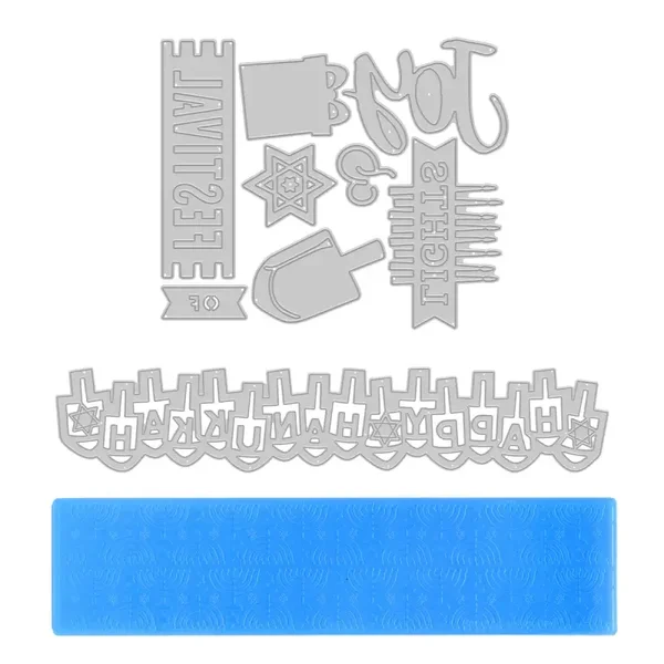 Die-Cutting & Embossing Hanukkah Decorative Bundle