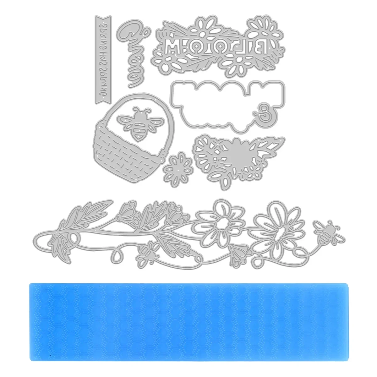 Die-Cutting & Embossing Spring Decorative Bundle