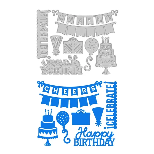 Die-Cutting Titles & Icons - Celebrate Today (8/pk)