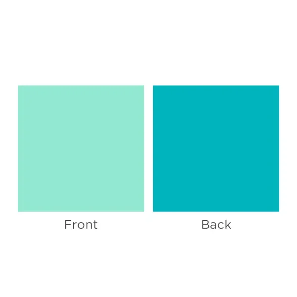 Dual-Tone Teals White Core Cardstock (10/pk)