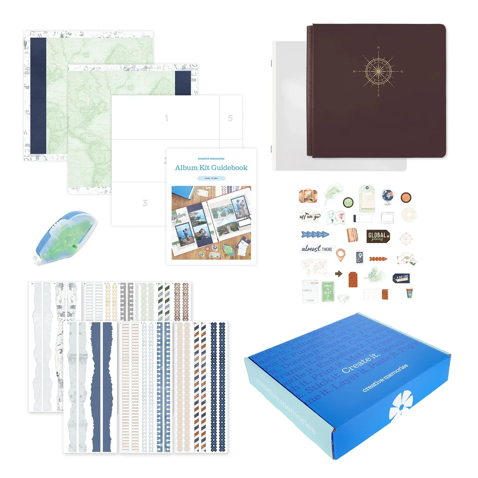 Album Kit: Global Getaway - Chocolate