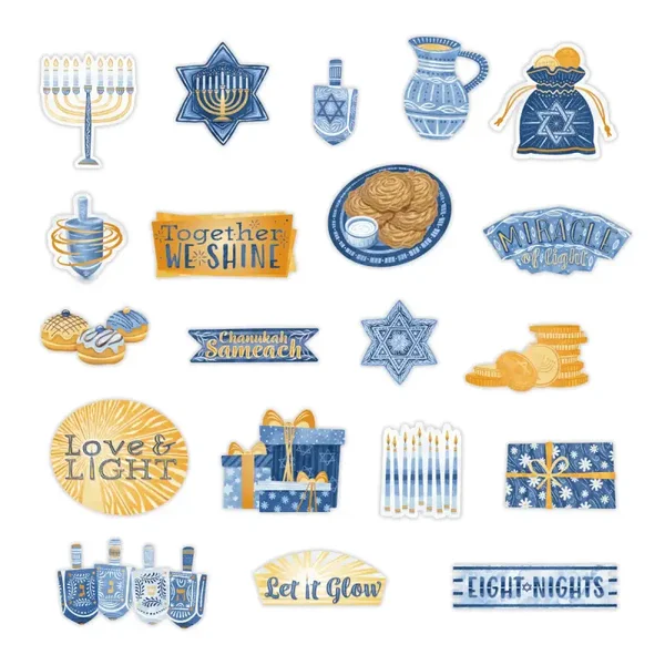 Love & Light Foiled Embellishments (20/pk)