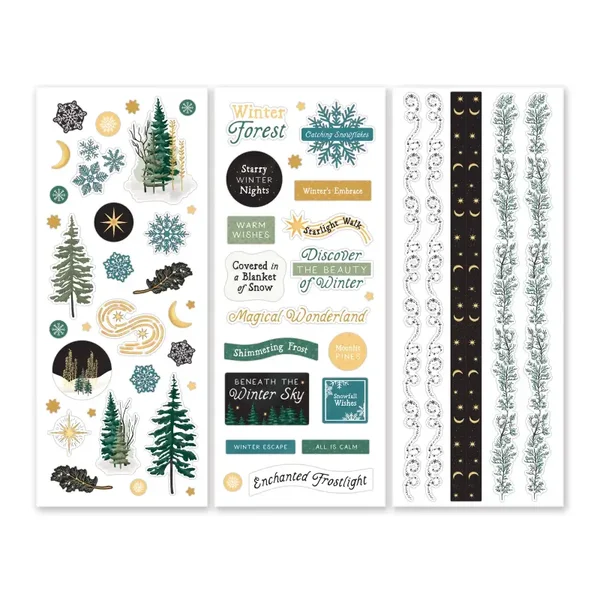 Moonlit Pines Stickers (3/pk)