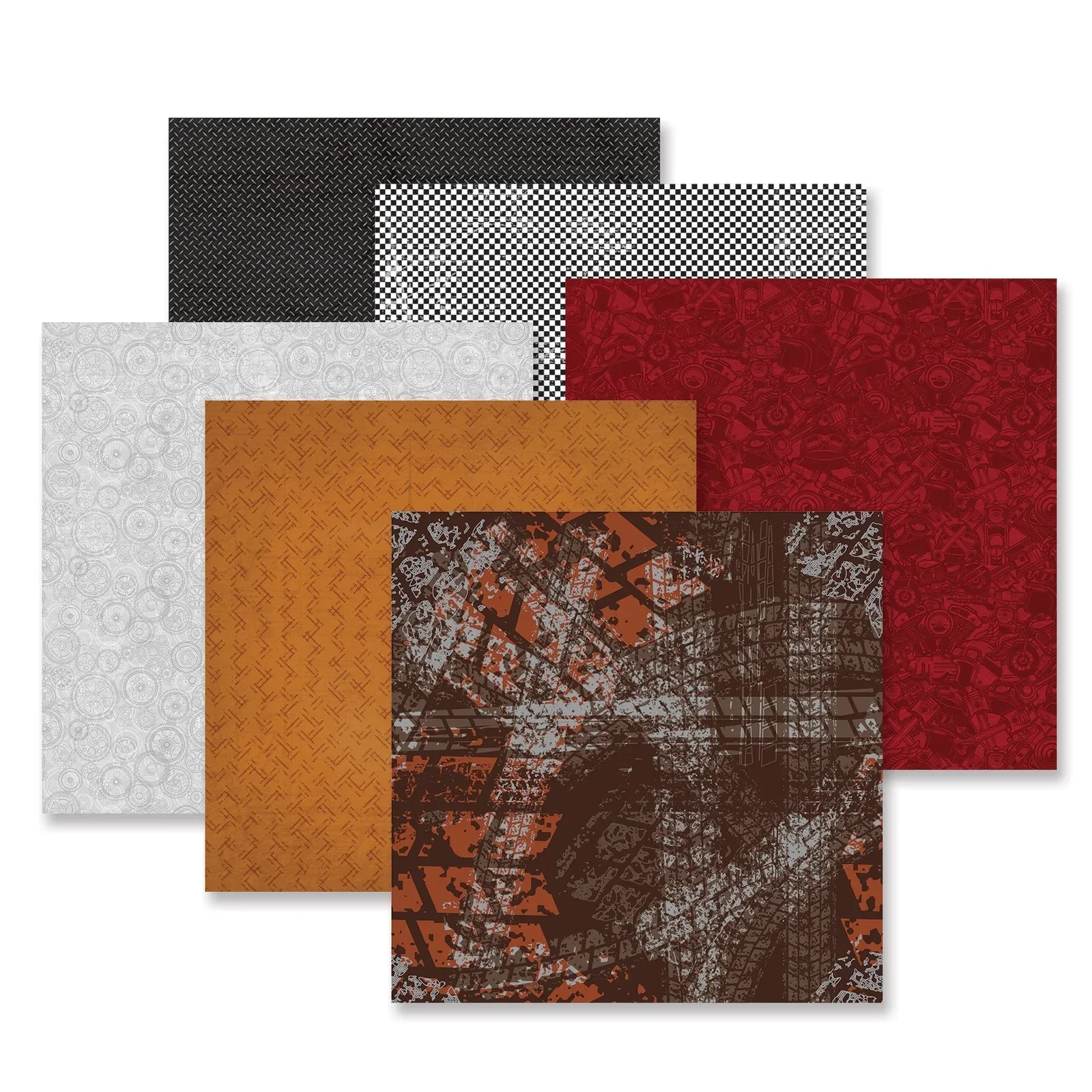 Revved Up! Designer Paper Pack (12/pk)