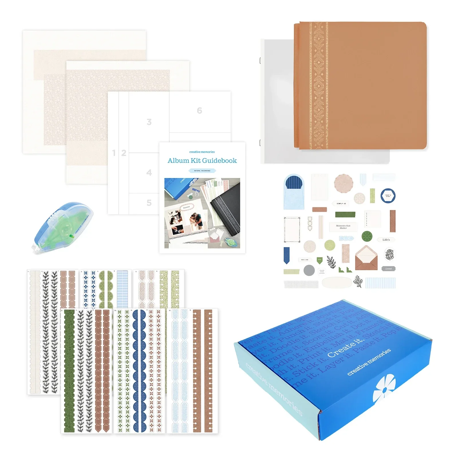 Album Kit: Natural Beginnings - Carmel