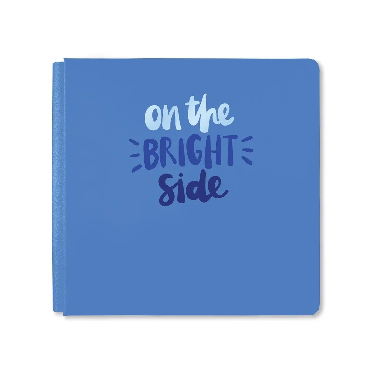12x12 Foiled Album Cover - On the Bright Side (Vivid Blue)
