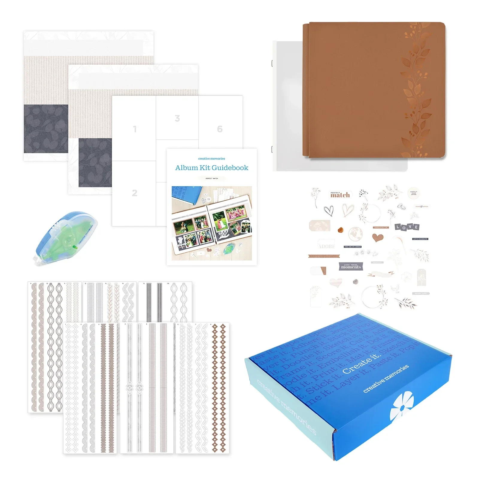 Album Kit: Perfect Match - Caramel