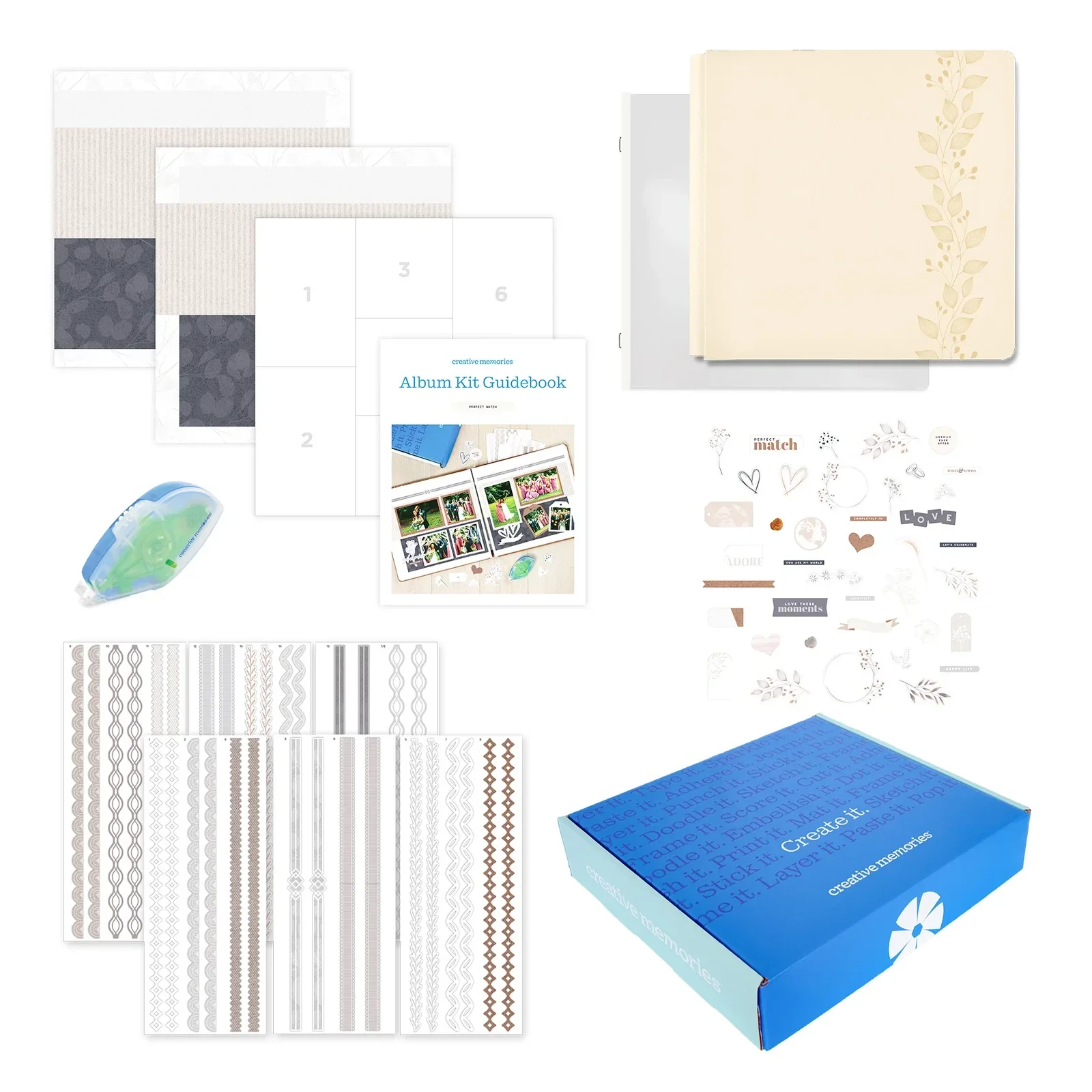 Album Kit: Perfect Match - Pearl