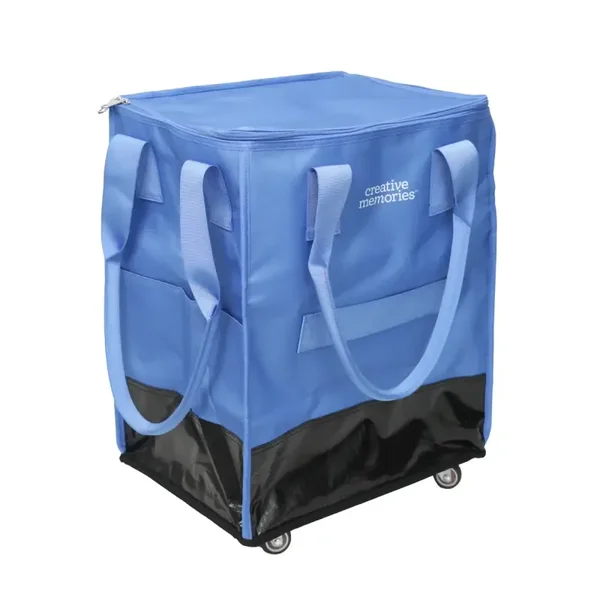Rolling Utility Bag - French Blue