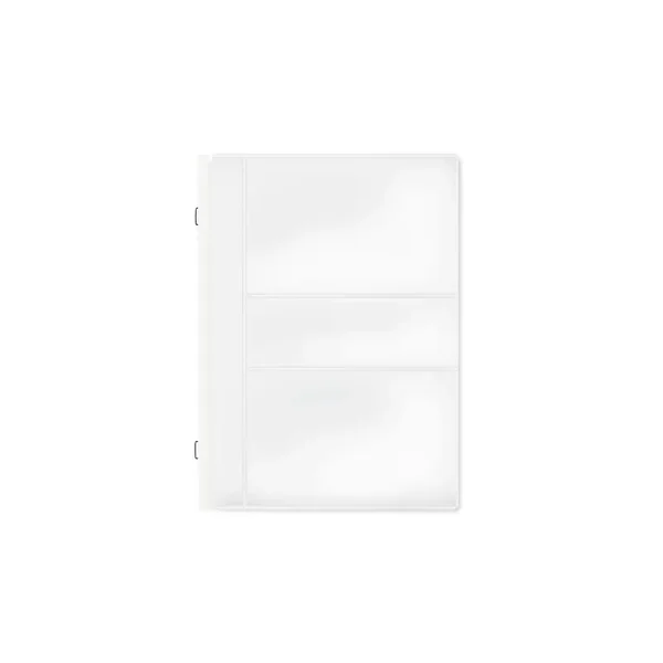 Photo Sleeves - Horizonal 3-Pocket - Scrap Journal (12/pk)