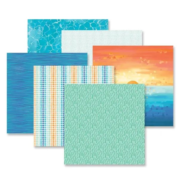 Serene Waters Paper Pack (12/pk)