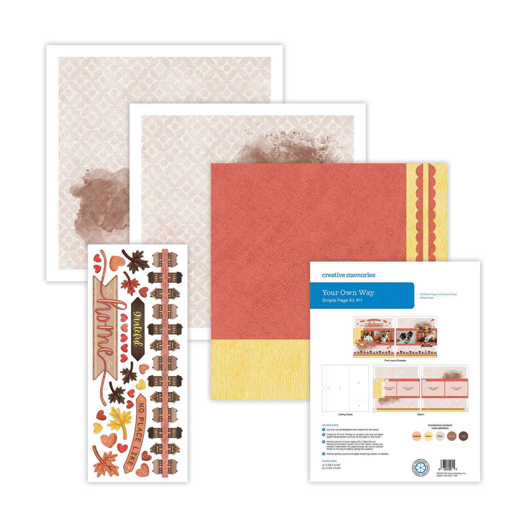 Your Own Way 2026 - Simple Page Kit #11