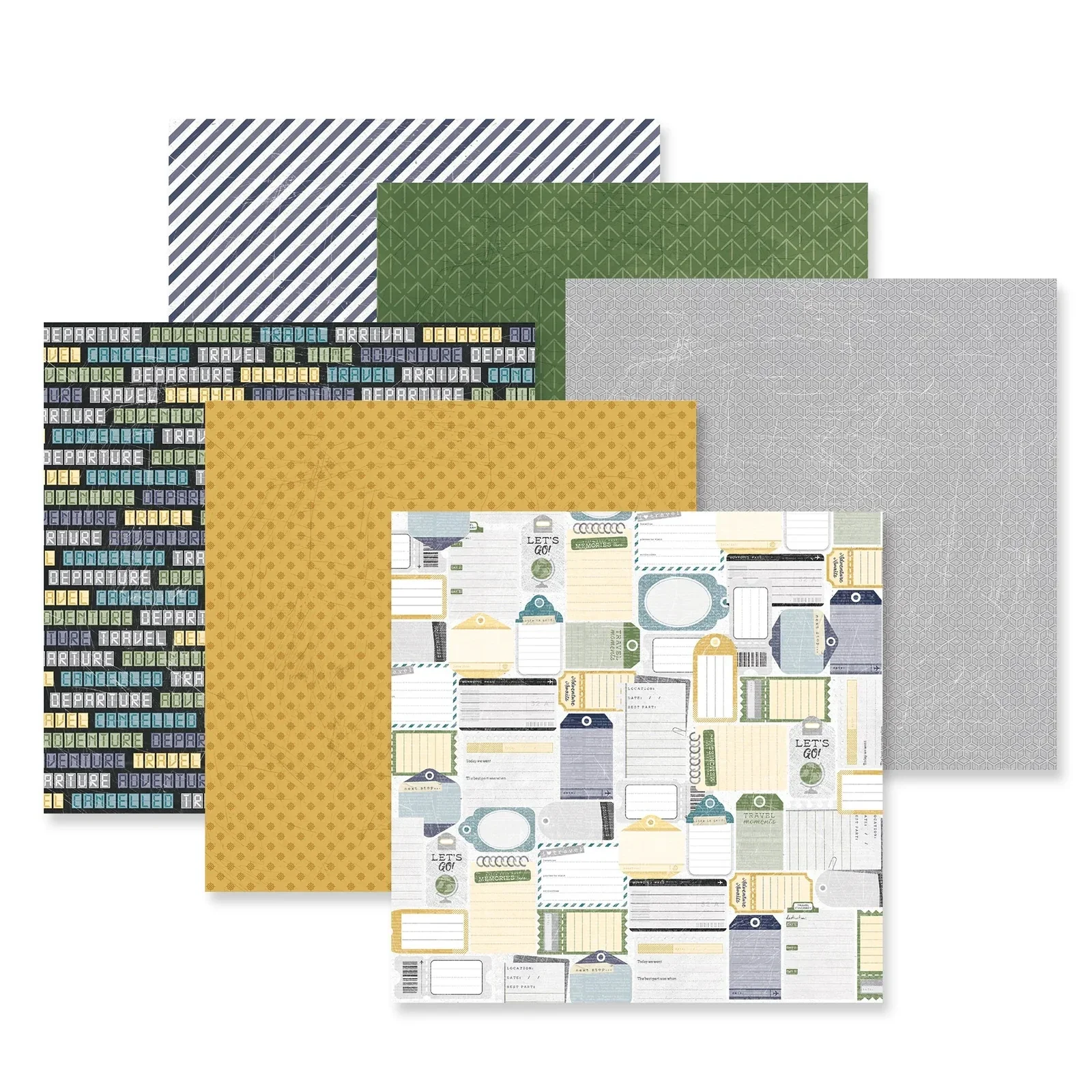Passport to Adventure Designer Paper Pack (12/pk)