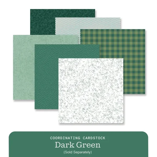 Vivid Melodies 2 Paper Pack (12/pk) - Dark Green