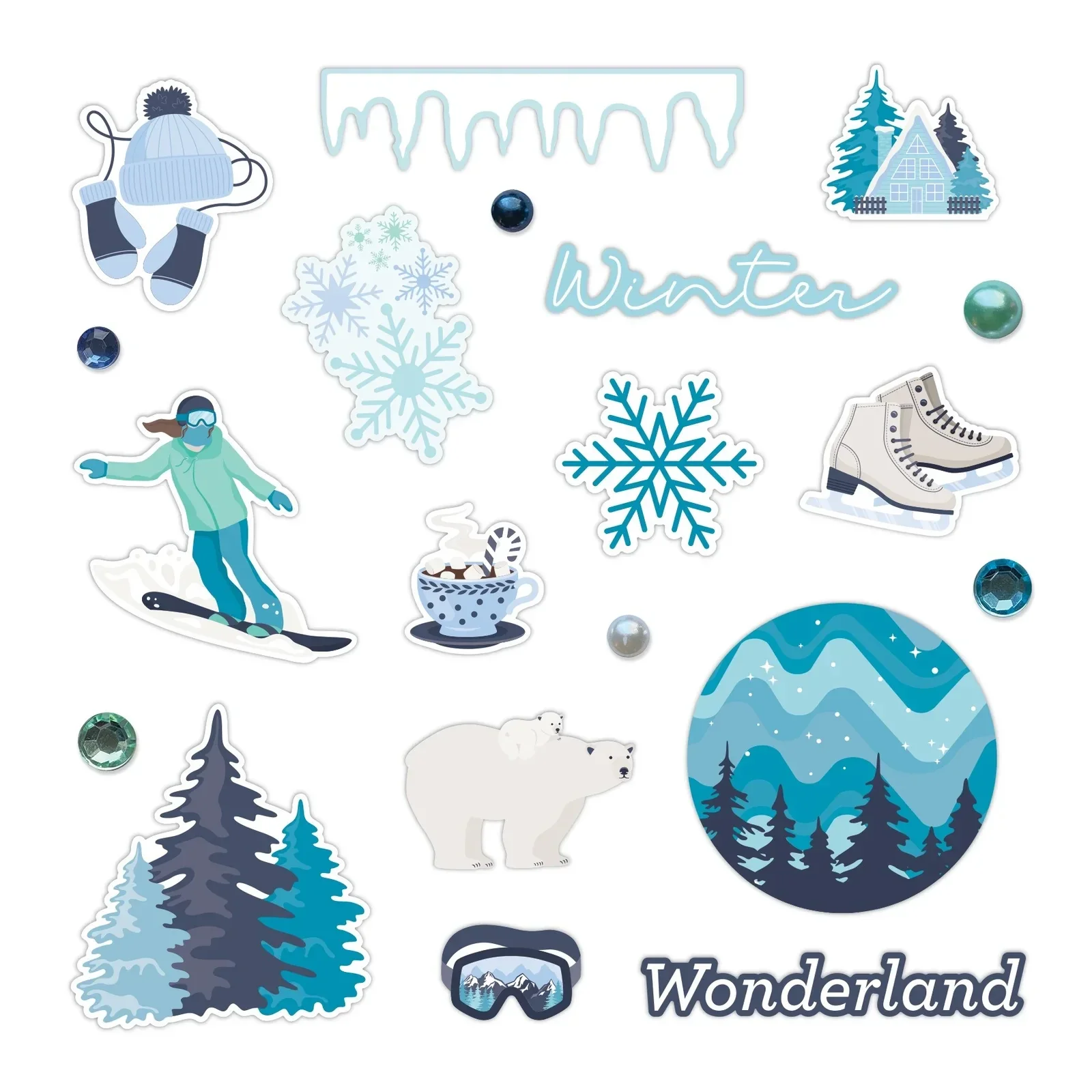 Polar Lights Embellishments (40/pk)