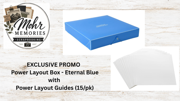 Power Layout Box - Eternal Blue with Power Layout Guides Bundle