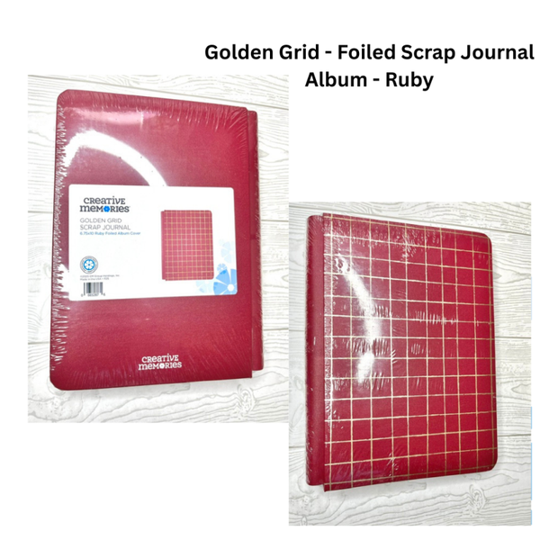 Scrap Journal - Classic Grid (Ruby)