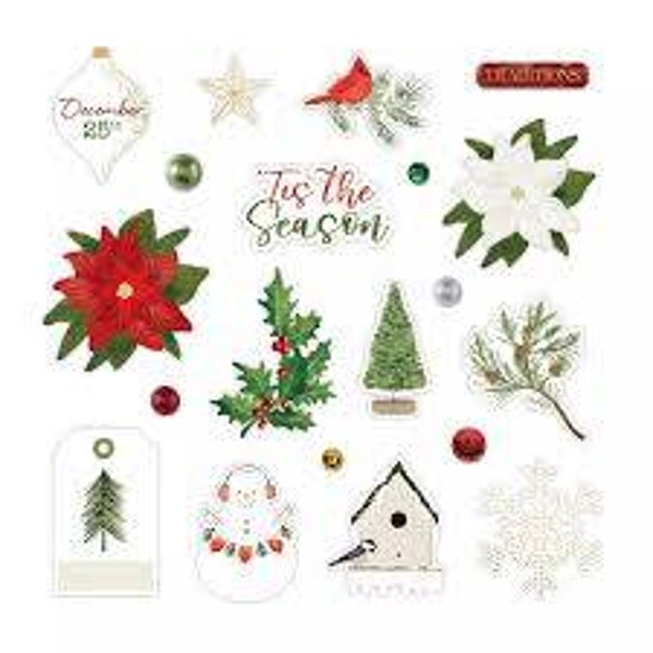 Seasonal Sightings Embellisments (40/pk)