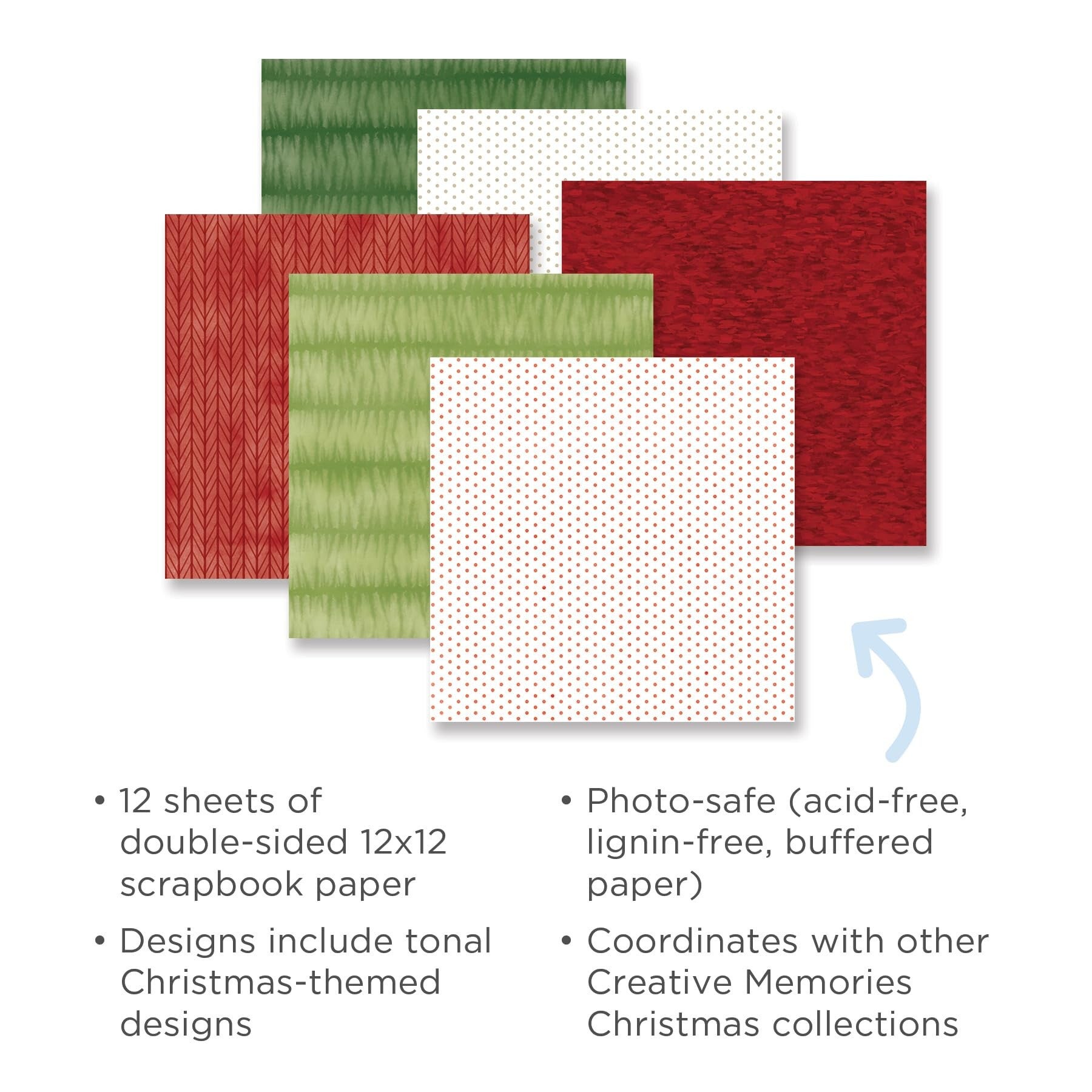 Seasonal Sightings Tone-on-Tone Desinger Paper Pack (12/pk)