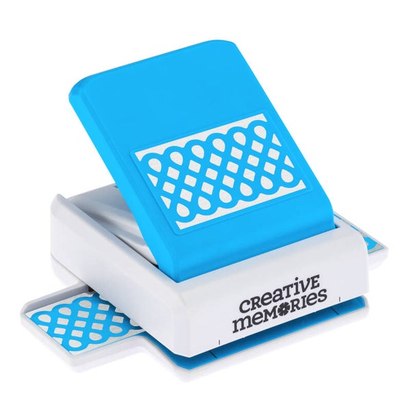 Teardrop Lattice border punch