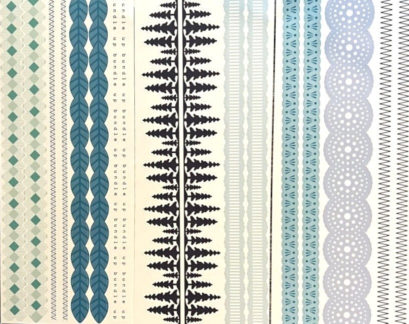 Totally Tonal Winter Stickers (3/pk)