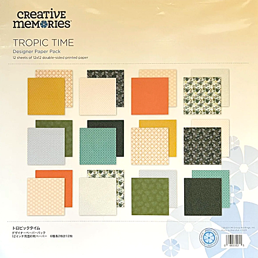 Tropic Time Designer Paper Pack (12/pk)