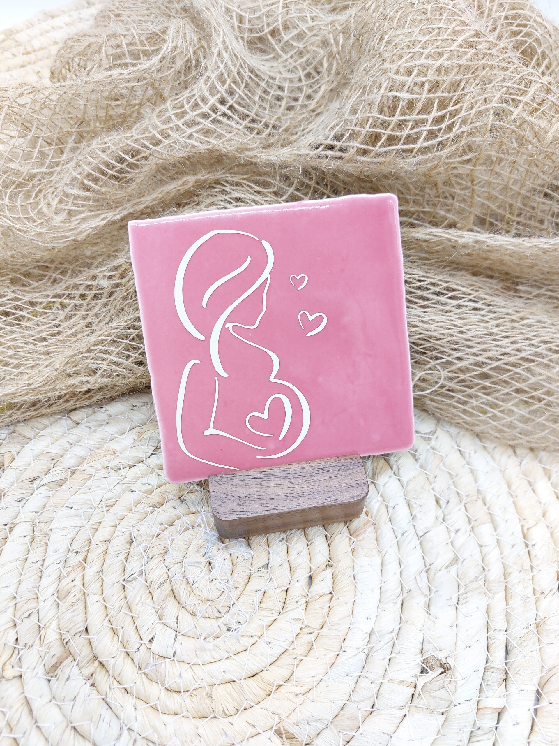 Tegeltje zwangerschap