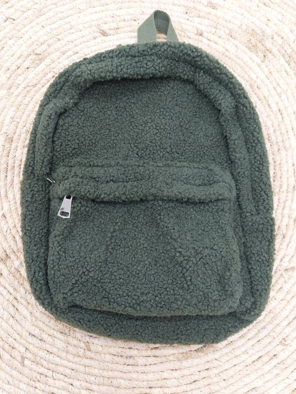 Teddy rugzak groen