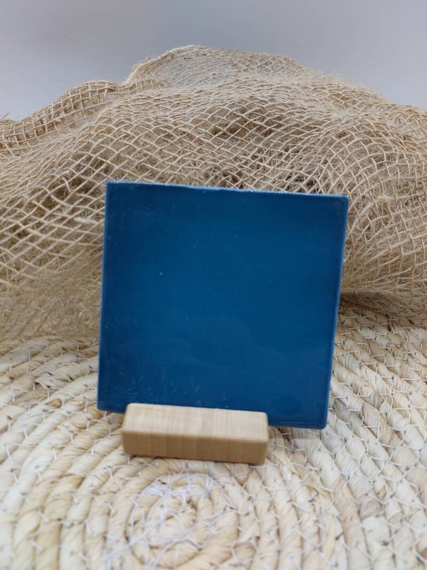 Tegel blanco zee blauw glans