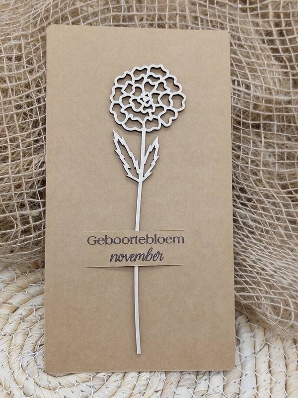 Geboortebloem november