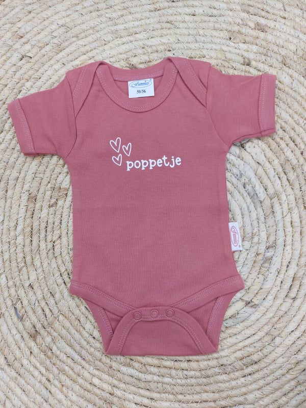 Roze rompertje -50/56- poppetje