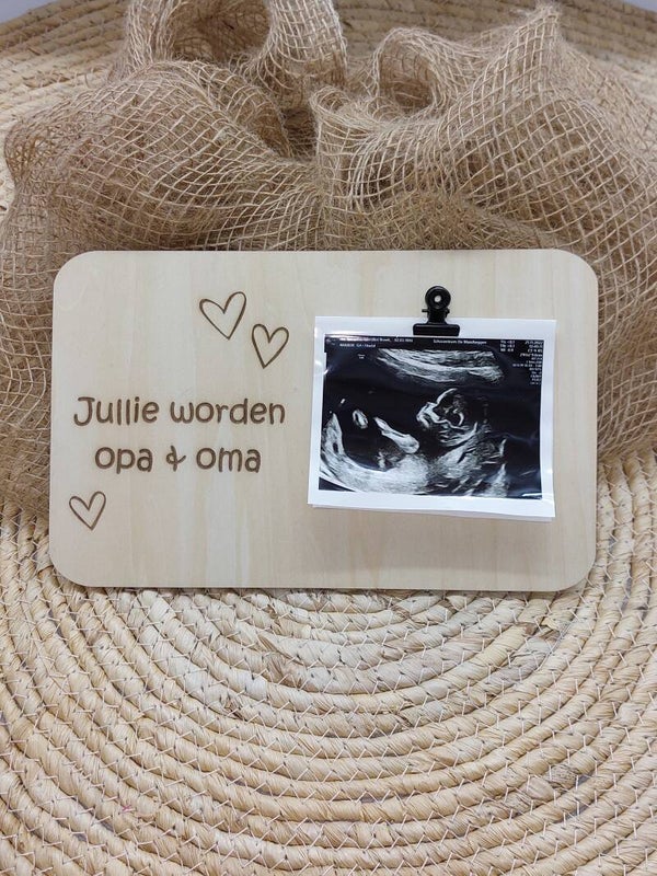 Clipboard Jullie worden opa & oma