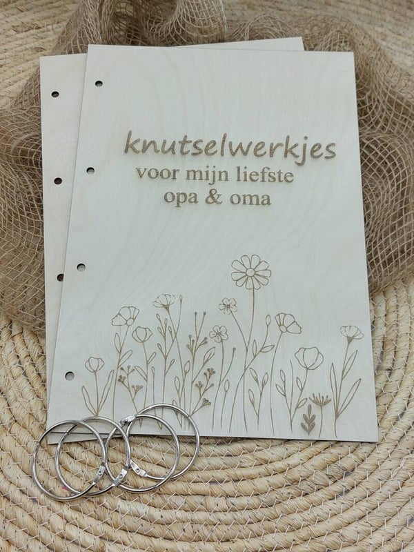 Bewaarbundel A4 Knutselwerkjes voor mijn liefste opa en oma